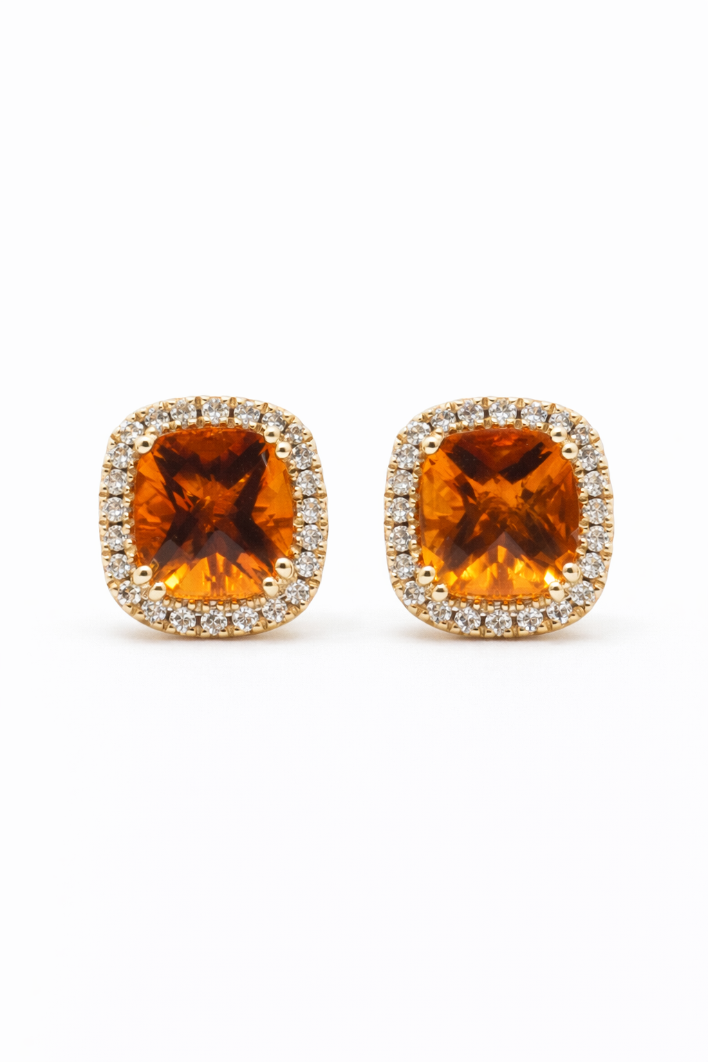 Citrine Studs