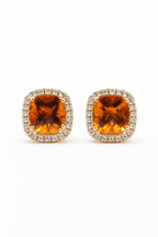 Citrine Studs