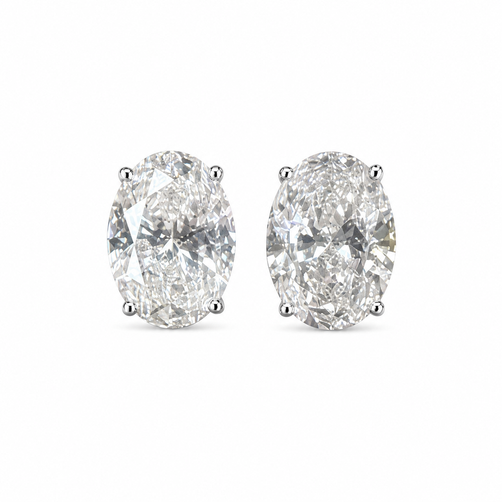 Oval Lab-Grown Diamond Studs