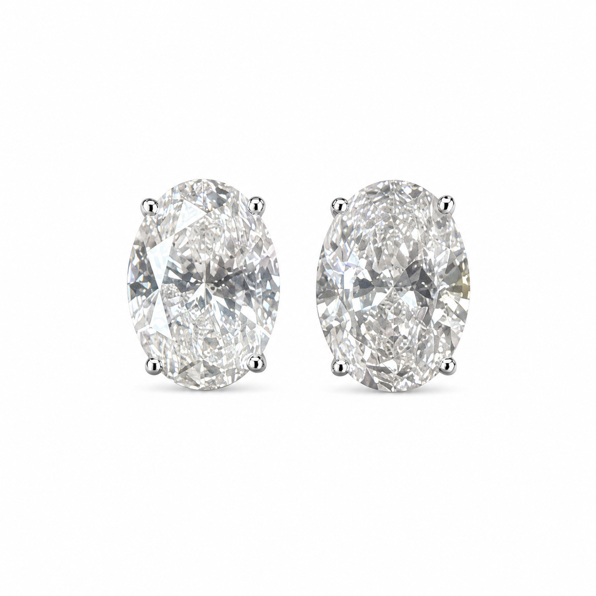 Oval Lab-Grown Diamond Studs