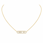 Move One Pavé Necklace