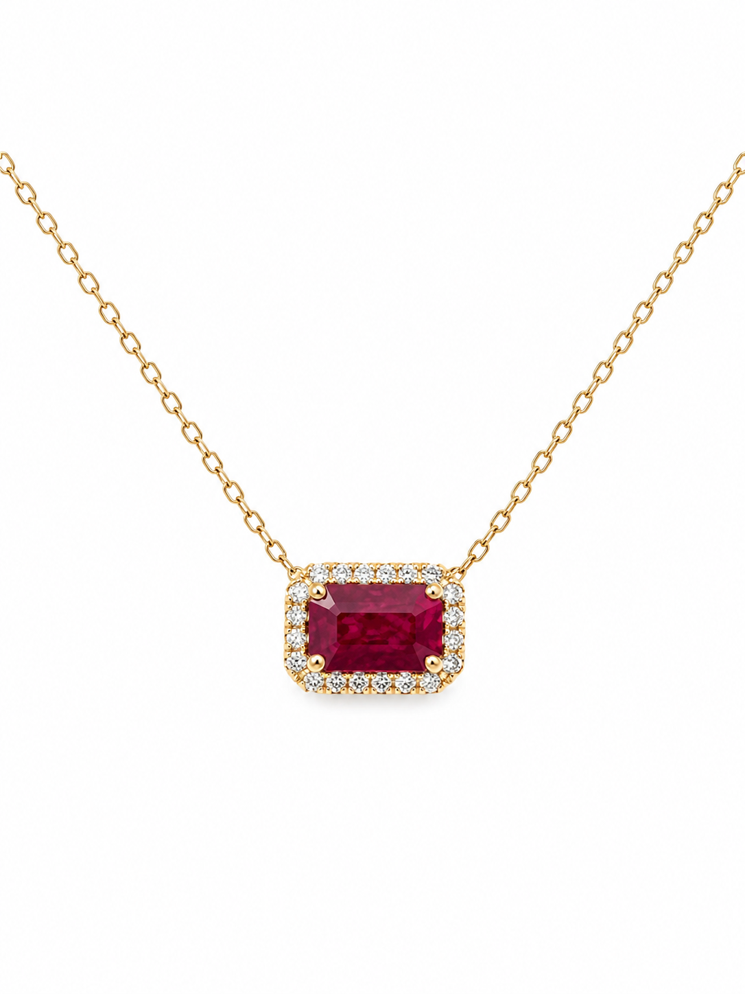 Ruby Glow Necklace