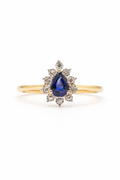 PEAR SAPPHIRE RING