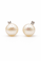 Pearl Moon Studs