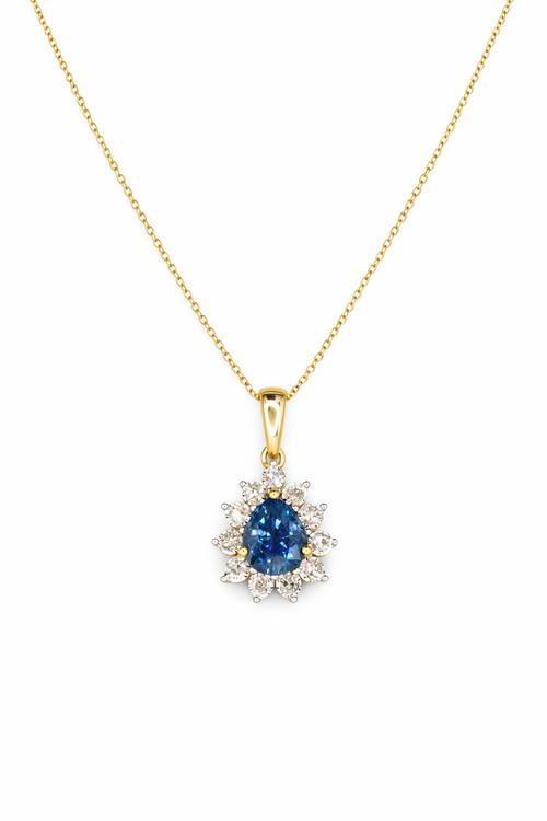BLUE EMBER NECKLACE