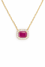 RUBY DEW NECKLACE