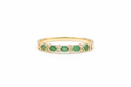 EMERALD CROWN RING