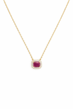 RUBY DEW NECKLACE