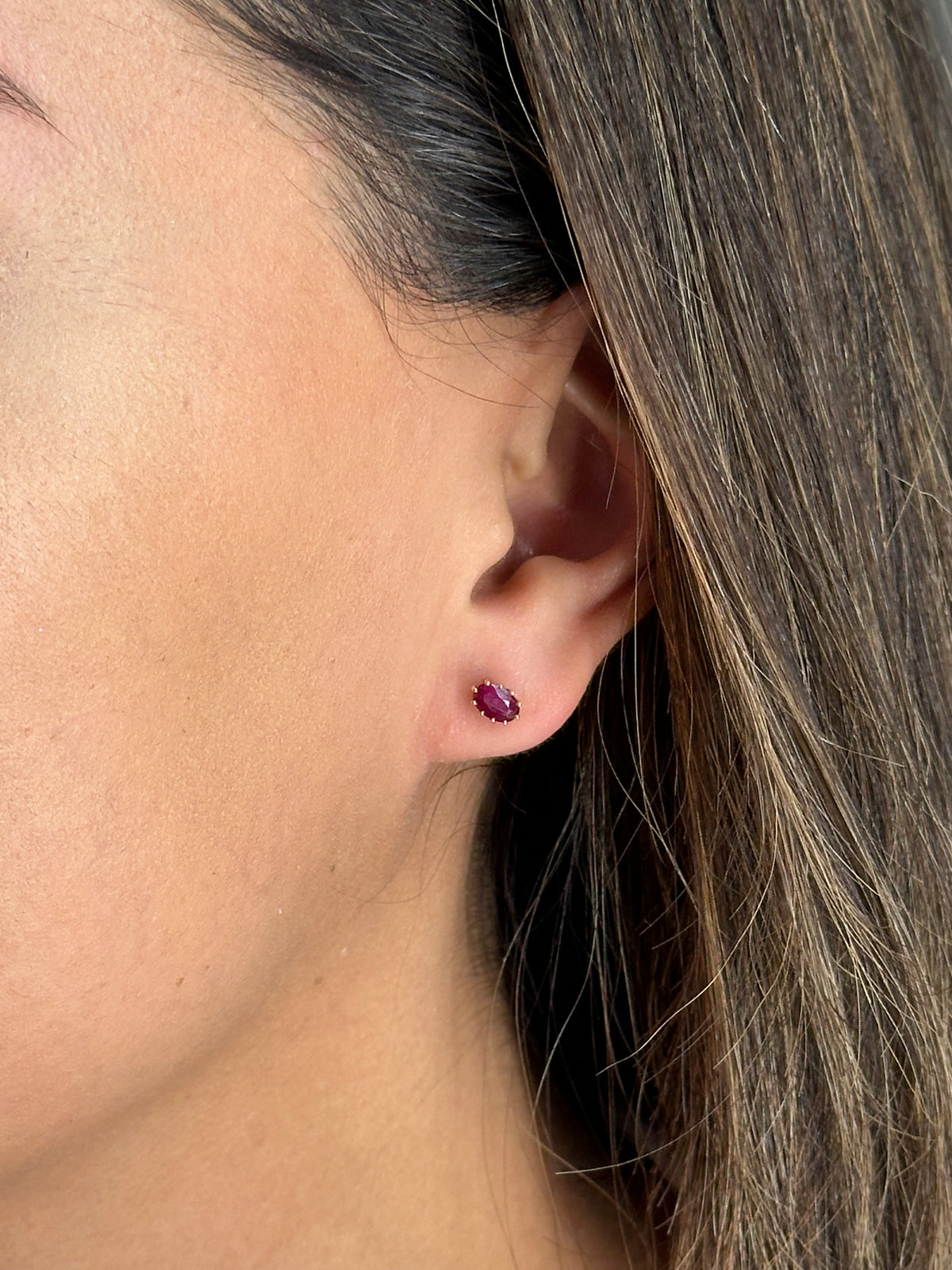 Ruby Studs