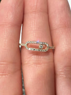 Move One Pavé Ring