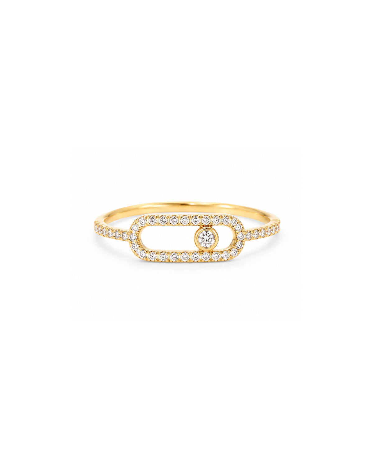 Move One Pavé Ring