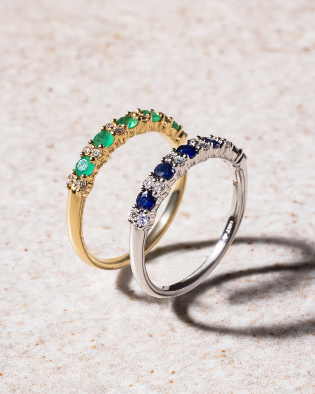 Sapphire Eternity Band